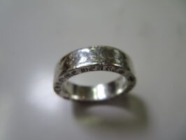 クロムハーツ[CHROME HEARTS]ダガースペーサーリング6mm 消え