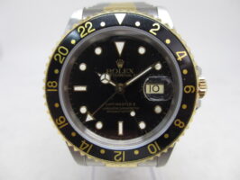 ロレックス[ROLEX]Ref.16713 GMTマスターⅡ ジュビリーブレス 黒 針不良