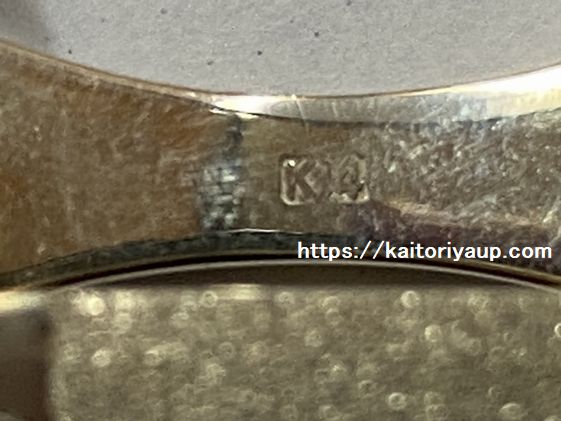 商品名「貴金属K14（14K・14金・585）」