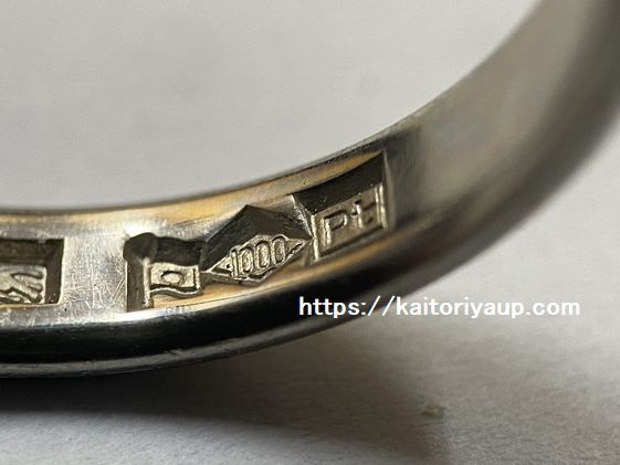 商品名「貴金属Pt1000（プラチナ）製品（999）」