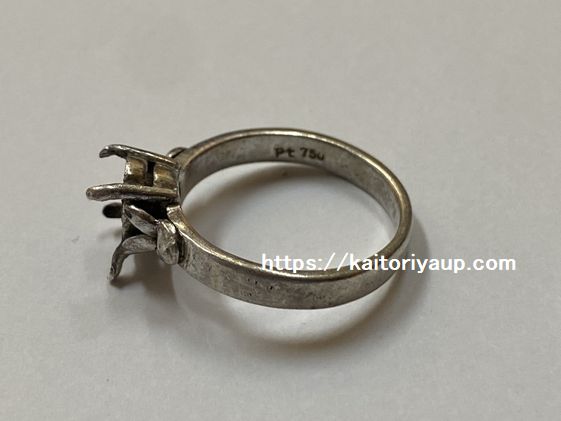 商品名「貴金属スクラップPt750（プラチナ）」