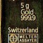 UBS AG Gold MELTER ASSAYER Switzerland 純金インゴットバー スイス 999.9 5g