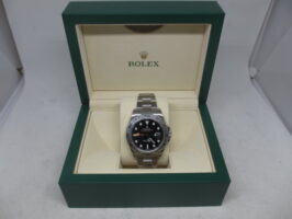 ロレックス[ROLEX]Ref.216570 エクスプローラーⅡ  黒　ランダム番