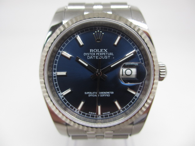 ブランド「ロレックス」商品名「デイトジャスト」型番「116234」カラー「ブルー」