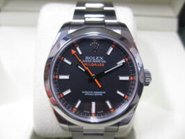 ロレックス[ROLEX]Ref.116400 ミルガウス 黒 V番