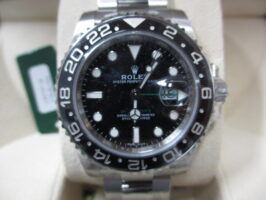 ロレックス[ROLEX]Ref.116710LN GMTマスターⅡ 個人名入 未使用品 ランダム