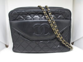 シャネル[CHANEL]ラムスキン チェーンショルダー