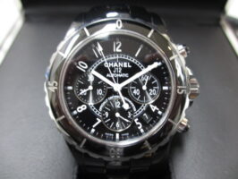 シャネル[CHANEL]H0940 J12 黒41㎜クロノグラフ