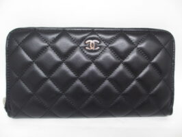 シャネル[CHANEL]マトラッセ ラウンドファスナー財布