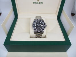 ロレックス[ROLEX]Ref.116710LN GMTマスターⅡ 個人名入 未使用品 ランダム