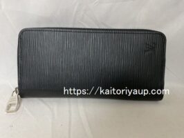 ルイ・ヴィトン[LOUIS VUITTON]M60965 ジッピーウォレット・ヴェルティカル（エピ・ノワール）