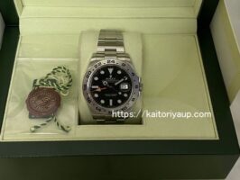 ロレックス[ROLEX]Ref.216570 エクスプローラーⅡ  黒　ランダム番