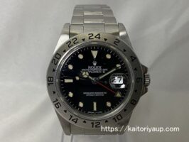 ロレックス[ROLEX]Ref.16570 エクスプローラーⅡ  黒 W番