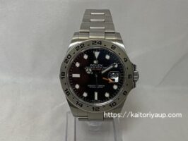 ロレックス[ROLEX]Ref.216570 エクスプローラーⅡ  黒　ランダム番