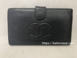 シャネル[CHANEL]キャビアスキン 財布