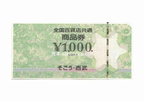 金券・商品券買取・株主優待券買取