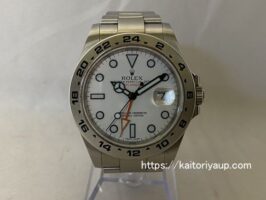 ロレックス[ROLEX]Ref.216570 エクスプローラーⅡ  白　G番