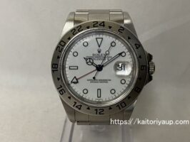 ロレックス[ROLEX]Ref.16570 エクスプローラーⅡ  黒 U番
