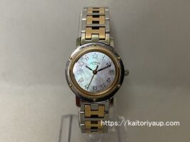 エルメス[HERMES]CL4.221 クリッパー  シェル文字盤