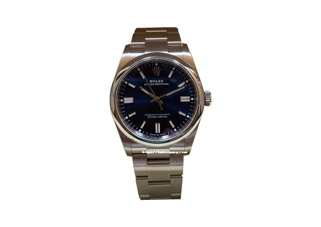 ブランド「ロレックス」商品名「オイスターパーペチュアル」型番「126000」カラー「ブライトブルー」