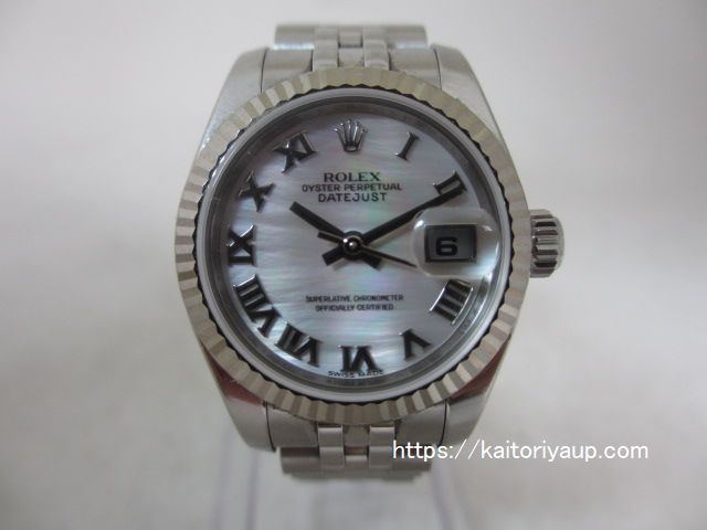 ブランド「ロレックス」商品名「デイトジャスト」型番「79174NR」カラー「ホワイト」