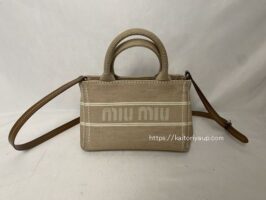 ミュウミュウ[miu miu]5BA219 2WAYバッグ