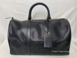 シャネル[CHANEL]キャビアスキン ボストンバッグ