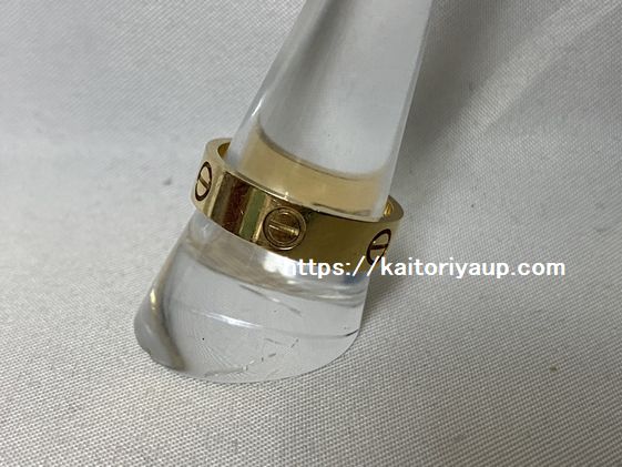 商品名「Cartier【カルティエ】(B4047100)B4047146ラブリング750＃466.5ｇ」