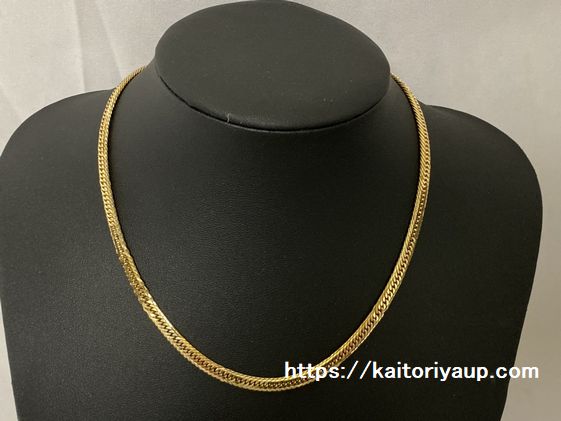 商品名「喜平【キヘイ】K18ネックレスチェーン鎖20.3g」