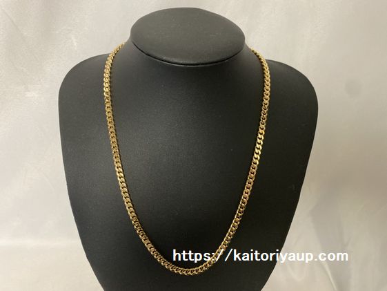 商品名「喜平【キヘイ】K18ネックレスチェーン鎖50.1g」